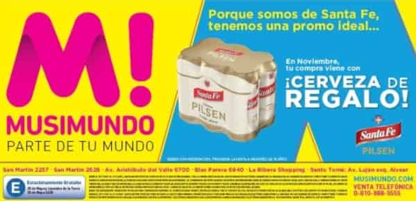 Portada de Arthur Newton realiza una nueva promo para Musimundo