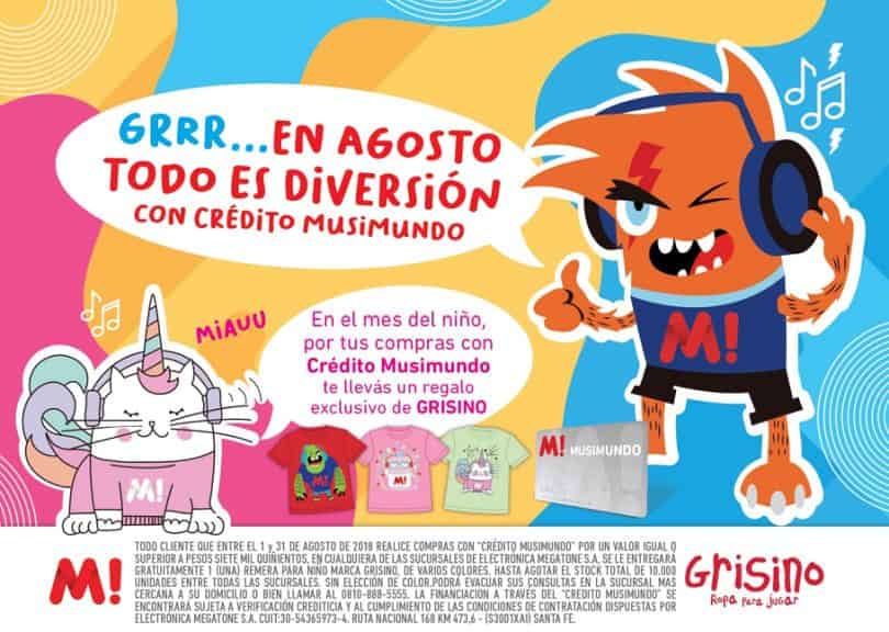 Portada de Arthur Newton Communication desarrolló un producto exclusivo del Día del Niño para Musimundo y Grisino