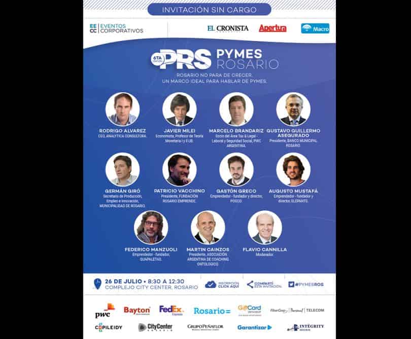 Portada de El Cronista Comercial organiza su 6º Seminario Pymes en Rosario