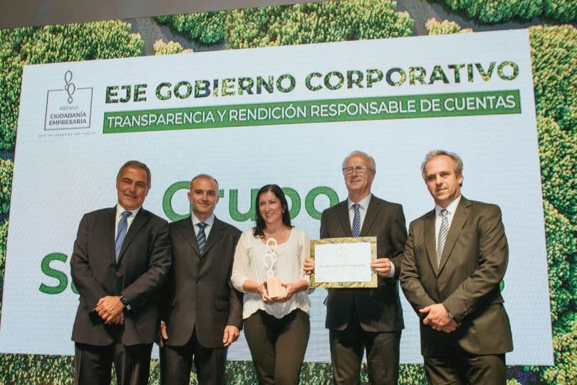 Portada de Grupo Sancor Seguros recibió el Premio Ciudadanía Empresaria de AMCHAM 